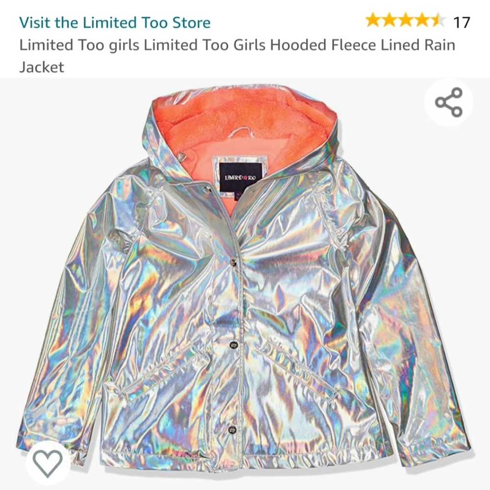 Girls rain coat